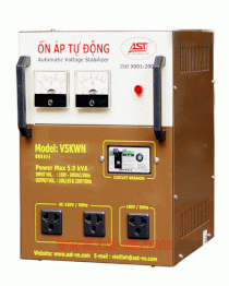 Ổn áp 1 pha 5KVA AST Việt Linh V5KWN