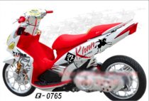 Decal trang trí xe máy Yamaha Nouvo Q0765