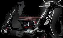 Decal trang trí xe máy Piaggio VespaS Bruce Lee
