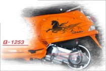 Decal trang trí xe máy Piaggio Vespa Q1253