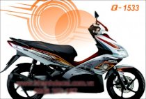 Decal trang trí xe máy Honda Airblade Q1533