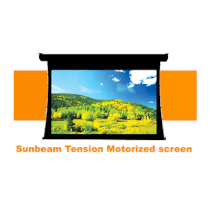 Màn chiếu bạc HD - 3D treo tường Remote Sunbeam MS225 Inch