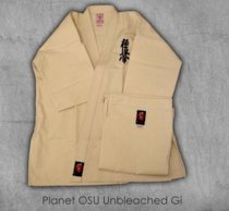 Planet Osu - Kyokushin Kyokushinkai Karate Gi / Uniform (Unbleached Traditional)