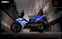 Decal trang trí xe máy Yamaha Exciter GP 2012 K3001