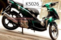 Decal trang trí xe máy Yamaha Nouvo K5026