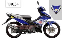 Decal trang trí xe máy Yamaha Exciter K4034