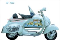 Decal trang trí xe máy Piaggio Vespa Q1022