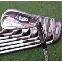 Adams Golf Idea CB3 Forged Black Iron SET 4-PW+GW - Steel Stiff Flex - New