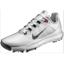 Nike Mens TW Tiger Woods 2013 Golf Shoes White New