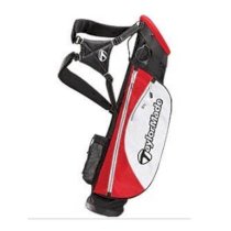 TaylorMade Quiver Carry Custom Bag Black White Red 