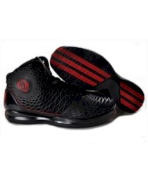Giày bóng rổ Adizero Rose 4.0 đen/đỏ
