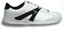 BSI Model #540 White/Black Mens Bowling Shoes
