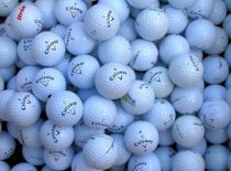 Lot Callaway golf balls Warbird Big Bertha Hex Chrome Red Blue HX Hot Mint-AAA