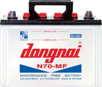 Ắc quy ướt ô tô Dongnai N75/N70Z