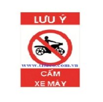 Biển báo cấm xe máy 