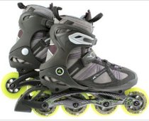 K2 VO2 MAX 90 Men's Inline Skates Soft Boot SZ 9 Roller Blade Black Grey NEW