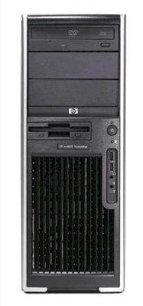 HP Workstation XW4600 (Intel Core 2 Duo E8400 3.0GHz, RAM 4GB, HDD 160GB, VGA Onboard, PC DOS, không kèm màn hình)