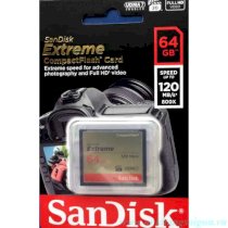 SanDisk Extreme CF UDMA 7 64GB (800X - 120Mb/s)