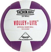 Tachikara Volley-Lite Colored Official Game Volleyball, Multi-Color, XXXL