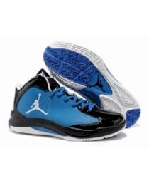 Giày bóng rổ Jordan Aero Flight 2012 đen/xanh