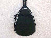 Volkl "Catapult" Tennis Racket Bag/Backpack (One Shoulder Strap) Black/Gray Trim