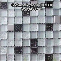 Gạch lát nền WC và trang trí Mosaic 300X300 KAG3280