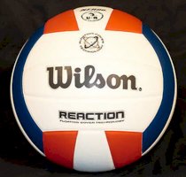 Volleyball - Wilson Reaction H7505 - Tri-Colored - Red / White / Blue