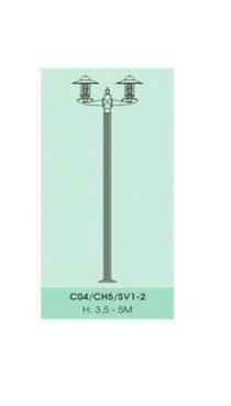 Cột đèn trang trí thân nhôm Slighting C04/CH5/SV1-2