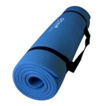 Exta Thick 68" x 24"x 1/2" (12.5 mm) NPR Yoga Mat Pad Non-Slip Durable - BLUE