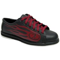 Elite Tribal Red Flame Bowling Shoes - Men