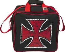 New Brunswick Viper Cross Black Red Single 1 Ball Bowling Bag