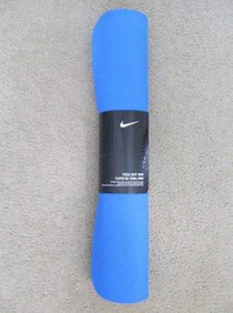 Nike Fundamental Yoga Pilates Mat 3 MM - Shaded Blue/Strata Grey -New with Tags