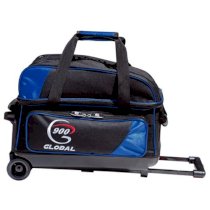 900 Global Value Double Roller Bowling Bag - Blue/Black