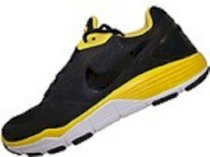 Mens Nike Free Xilla TR LAF Running Shoe Black Maize White 456452-071