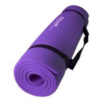 Extra Thick 68" x 24"x 1/2" (12.5 mm) NPR Yoga Mat Pad Non-Slip Durable - Purple