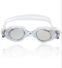 Speedo Hydrospex2 Mirored Silver Ice Goggles Anti-Fog UV Protection NEW! NIP