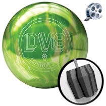 DV8 Misfit Green/White Bowling Ball