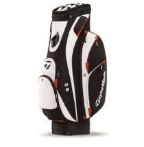 New 2013 TaylorMade San Clemente Cart Bag Black White Red