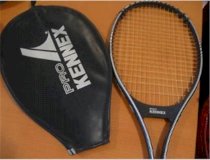 Vintage Pro Kennex Graphite Tennis Racquet / Racket w/ Cover 4 1/2 L Top Flex