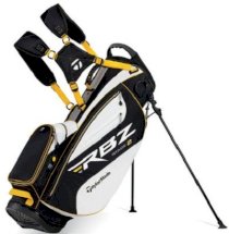 New TaylorMade Rocketballz RBZ Stage 2 Stand Bag White/Yellow