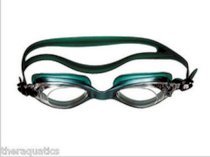 Water Gear Razor GREEN Goggles Aqua Competition Performance Swim Anti Fog 29100G