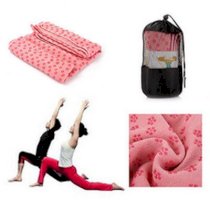 72"x24" Microfiber Yoga Pilates Mat Non-Slip Gym Exercise Sweat Towel Pink