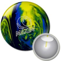 Ebonite Maxim Bowling Ball - Black/Royal/Yellow