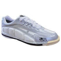 3G Men's Tour Ultra Bowling Shoes - White/Silver - Right Handed