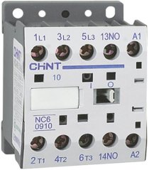 Contactor CHINT NC6 0910/3P/AC Coil/1NO/9A