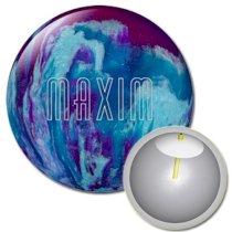 Ebonite Maxim Bowling Ball - Purple/Royal/Silver