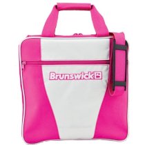 Brunswick Gear Single Tote - White/Pink