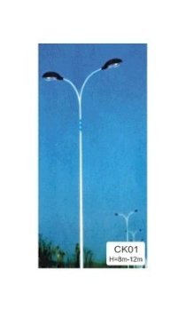 Cột đèn chiếu sáng cần kép Slighting CK01