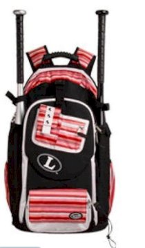 Louisville Slugger KZBP Black / Red TPS Fastpitch Kozmo Bat Pack Backpack Bag