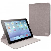 Case Cygnett Grey Cache Slim Convertible Folio iPad Air